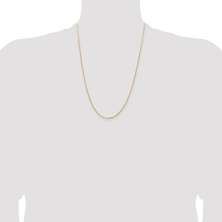 Gold 1.2mm Box Chain, 24" - Chain - Design Jewellers Edmonton
