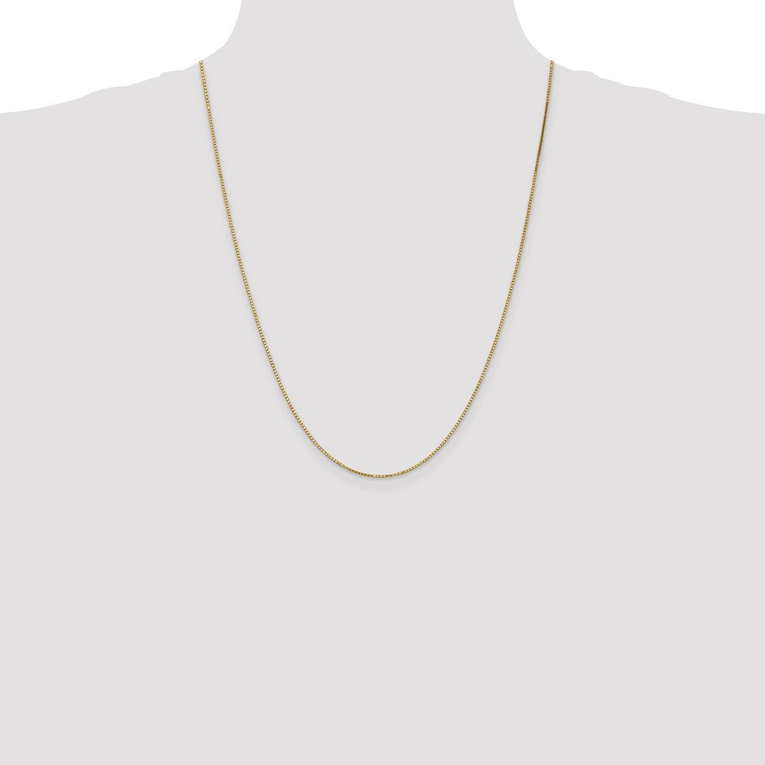Gold 1.2mm Box Chain, 24