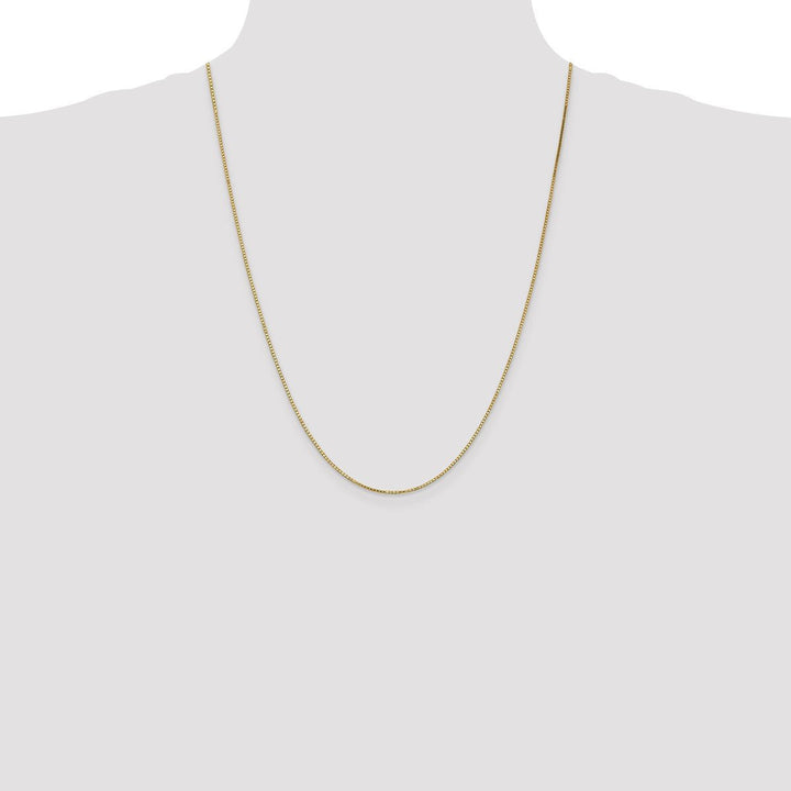 Gold 1.2mm Box Chain, 24" - Chain - Design Jewellers Edmonton