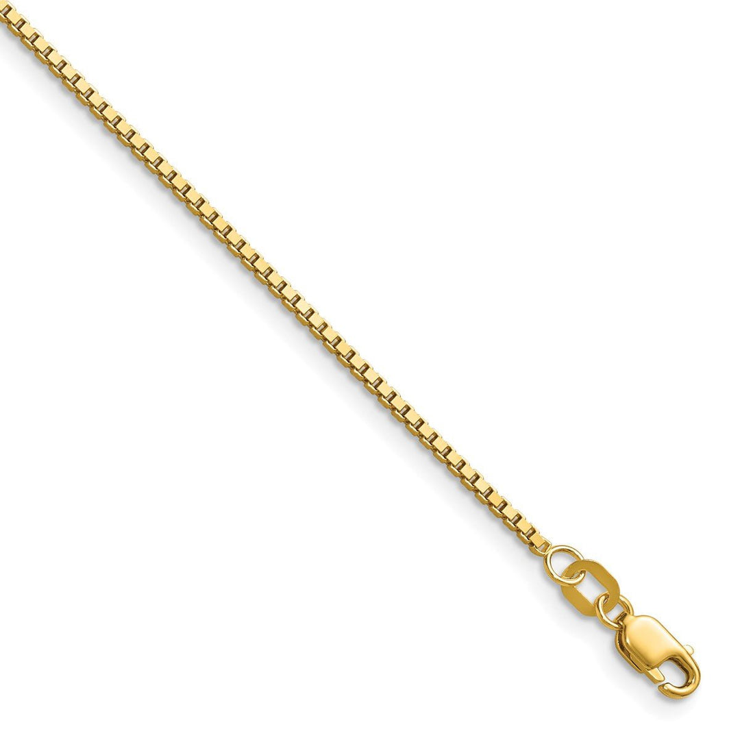 Gold 1.2mm Box Chain, 24"