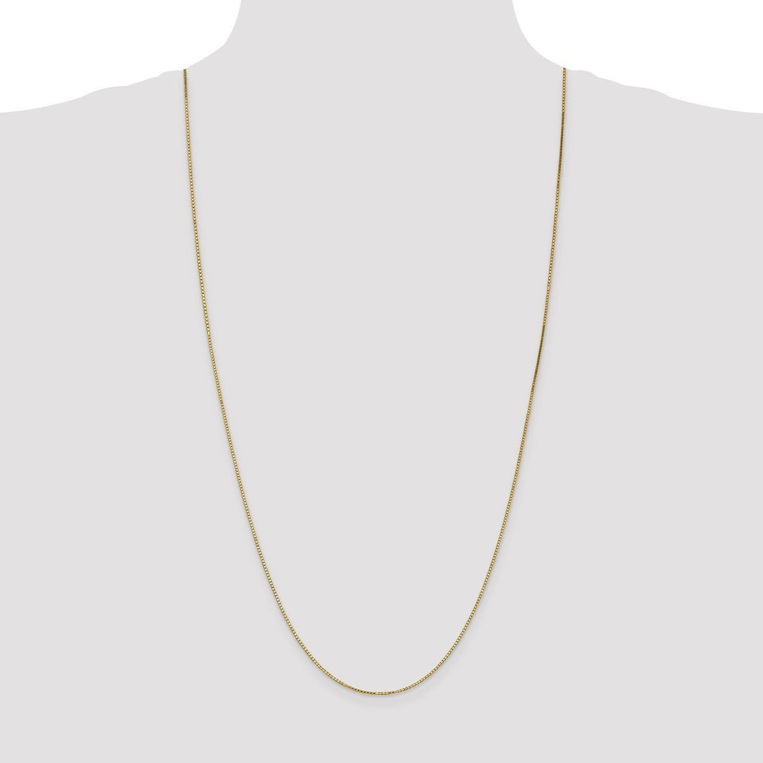 Gold 1.2mm Box Chain, 30