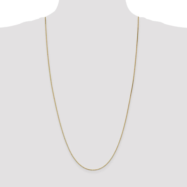 Gold 1.2mm Box Chain, 30" - Chain - Design Jewellers Edmonton