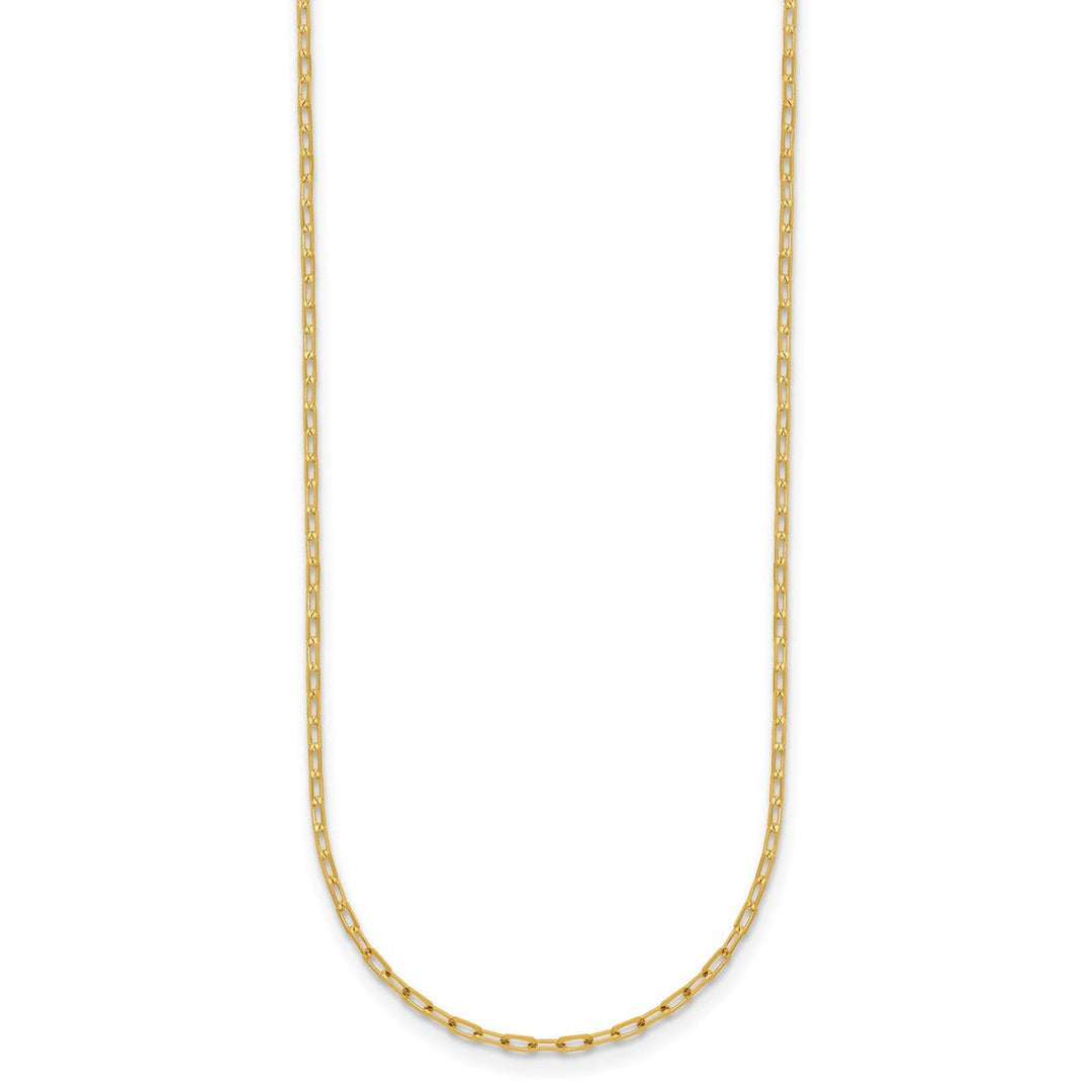 Gold 1.2mm Cable Chain, 22"