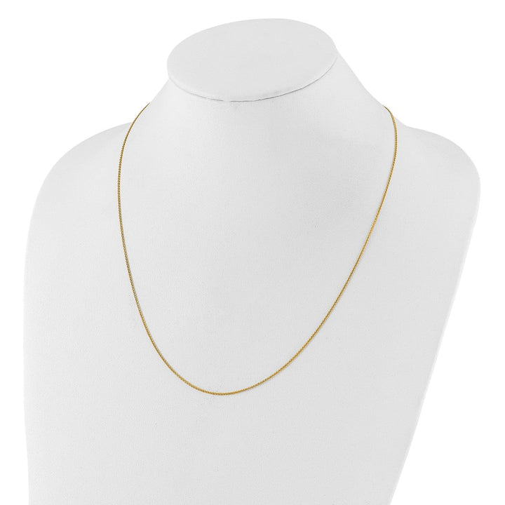 Gold 1.2mm Curb Necklaces, 22" - Necklace - Design Jewellers Edmonton