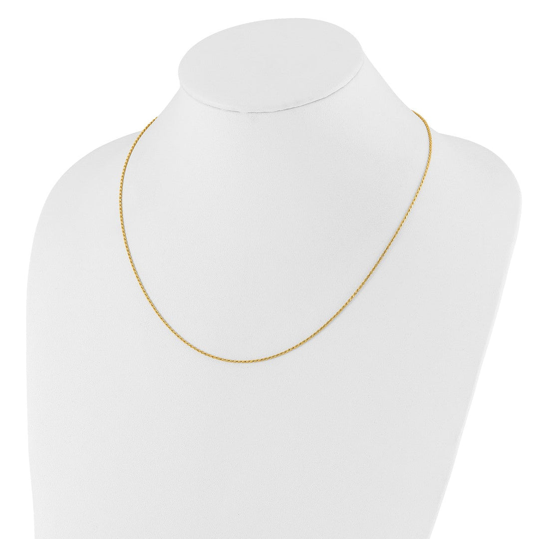 Gold 1.2mm Rope Chain, 22