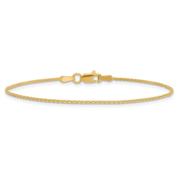 Gold 1.2mm Spiga (Wheat) Chain, 10" - Chain - Design Jewellers Edmonton