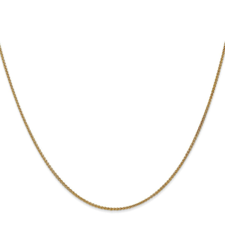 Gold 1.2mm Spiga (Wheat) Chain, 16" - Chain - Design Jewellers Edmonton