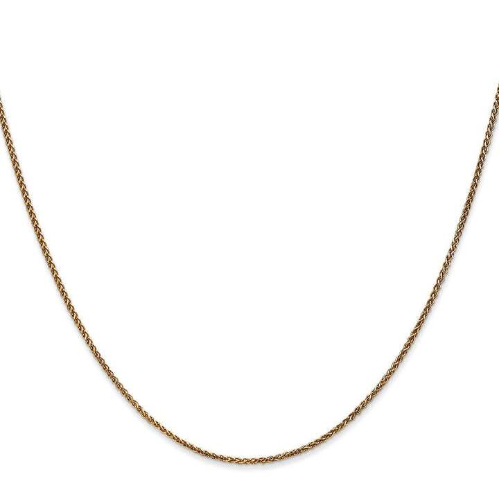 Gold 1.2mm Spiga (Wheat) Chain, 16" - Chain - Design Jewellers Edmonton