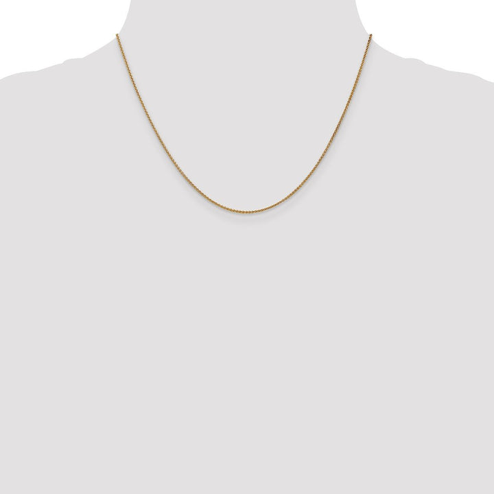 Gold 1.2mm Spiga (Wheat) Chain, 18" - Chain - Design Jewellers Edmonton