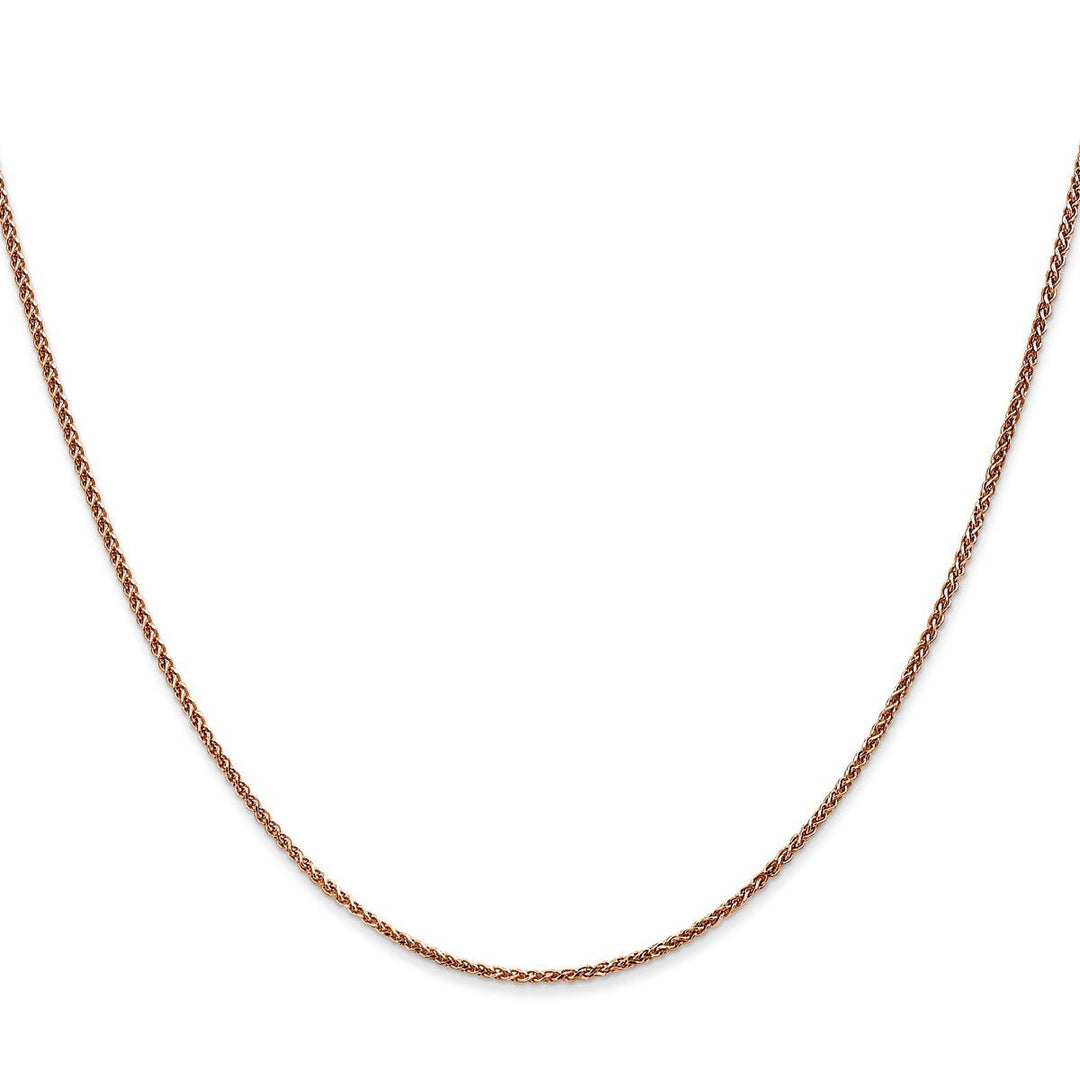 Gold 1.2mm Spiga (Wheat) Chain, 20