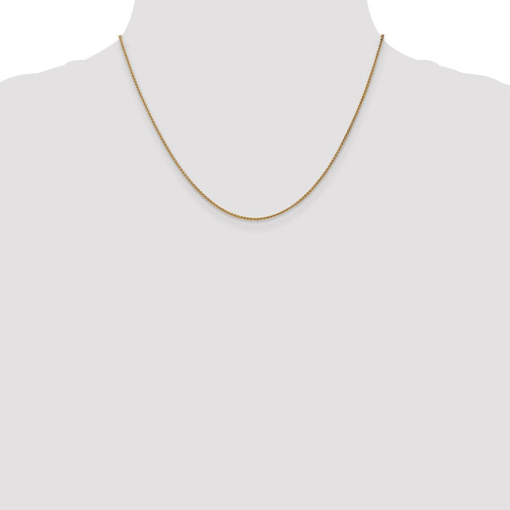 Gold 1.2mm Spiga (Wheat) Chain, 20" - Chain - Design Jewellers Edmonton