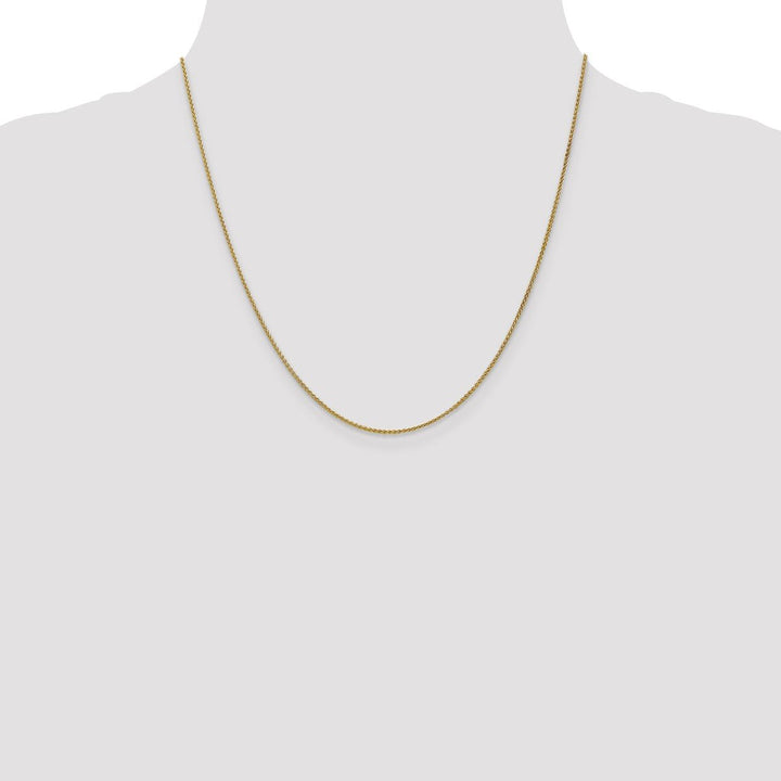 Gold 1.2mm Spiga (Wheat) Chain, 20" - Chain - Design Jewellers Edmonton