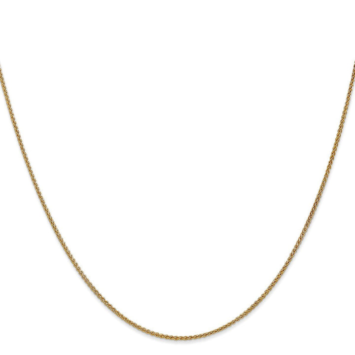 Gold 1.2mm Spiga (Wheat) Chain, 22" - Chain - Design Jewellers Edmonton