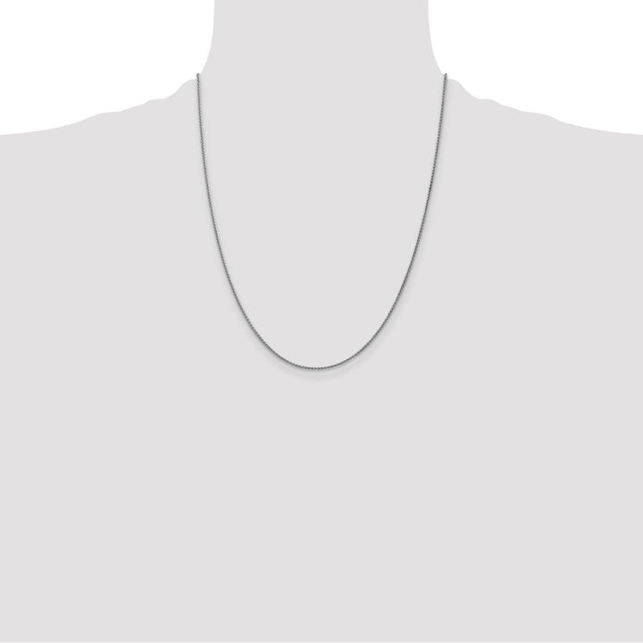 Gold 1.2mm Spiga (Wheat) Chain, 22" - Chain - Design Jewellers Edmonton