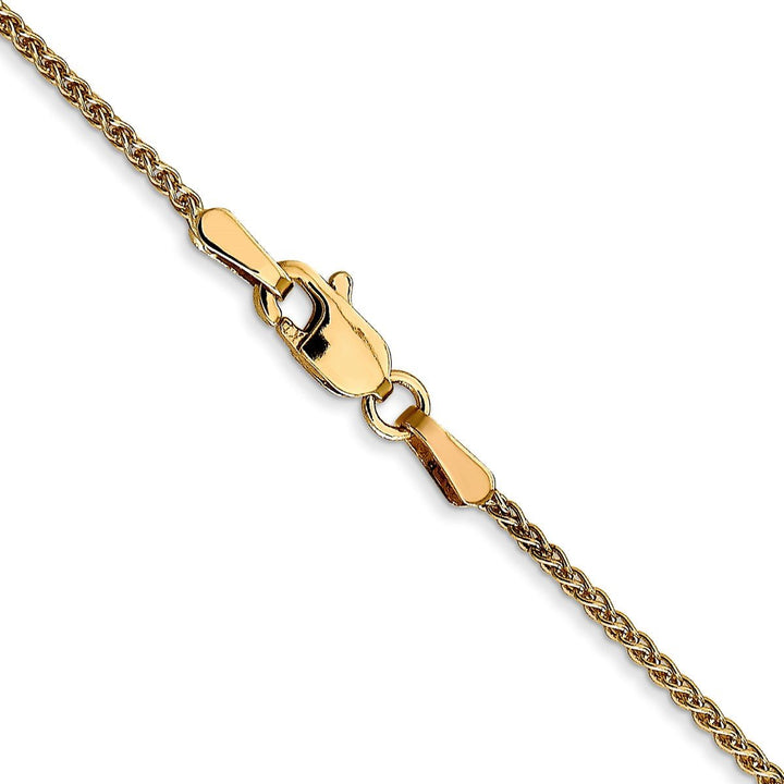 Gold 1.2mm Spiga (Wheat) Chain, 24" - Chain - Design Jewellers Edmonton