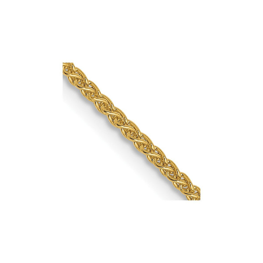 Gold 1.2mm Spiga (Wheat) Chain, 30"