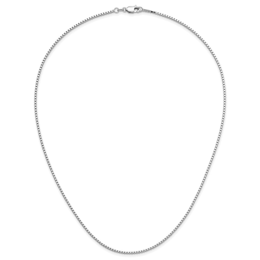 Gold 1.3mm Box Chain, 18