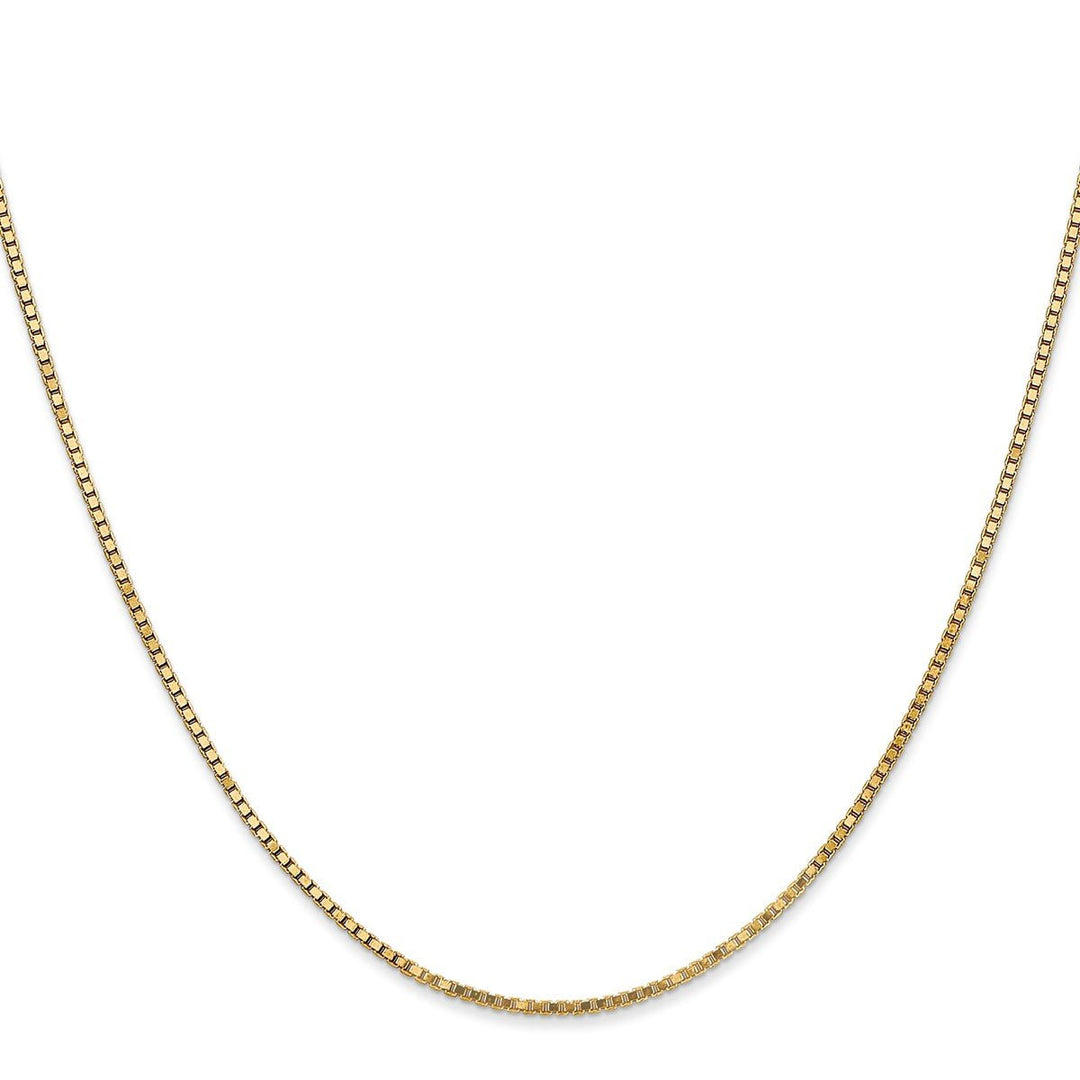 Gold 1.3mm Box Chain, 20
