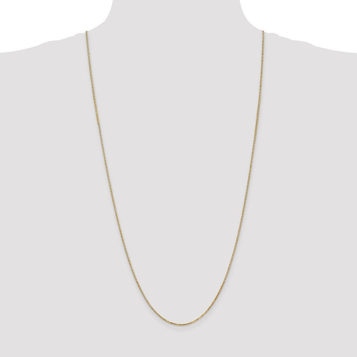 Gold 1.3mm Box Chain, 30" - Chain - Design Jewellers Edmonton