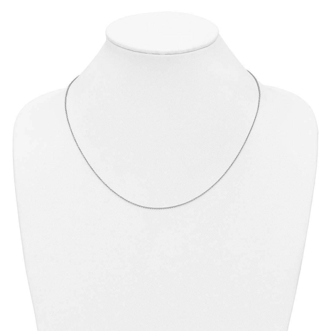 Gold 1.3mm Cable Chain, 16