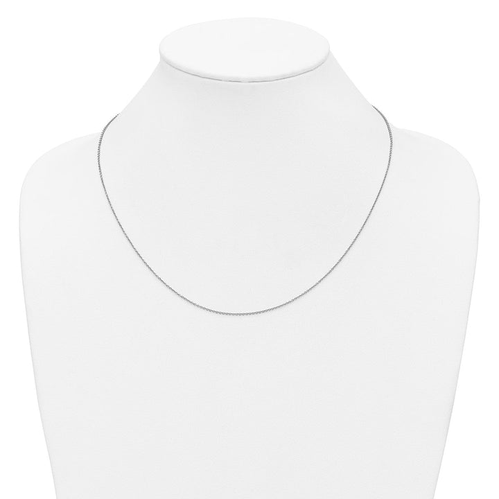 Gold 1.3mm Cable Chain, 16" - Chain - Design Jewellers Edmonton