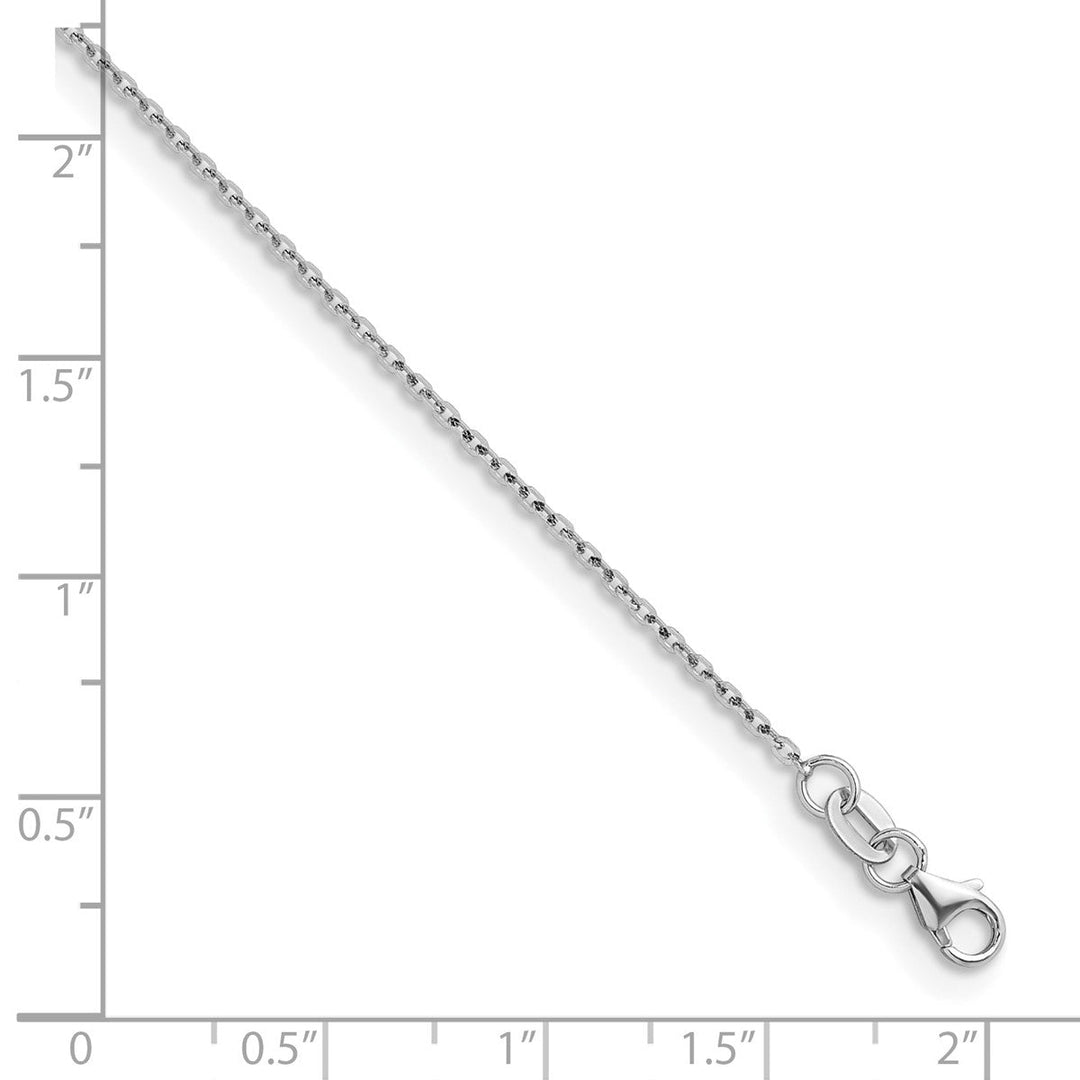 Gold 1.3mm Cable Chain, 16