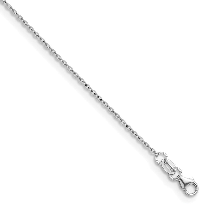 Gold 1.3mm Cable Chain, 16" - Chain - Design Jewellers Edmonton