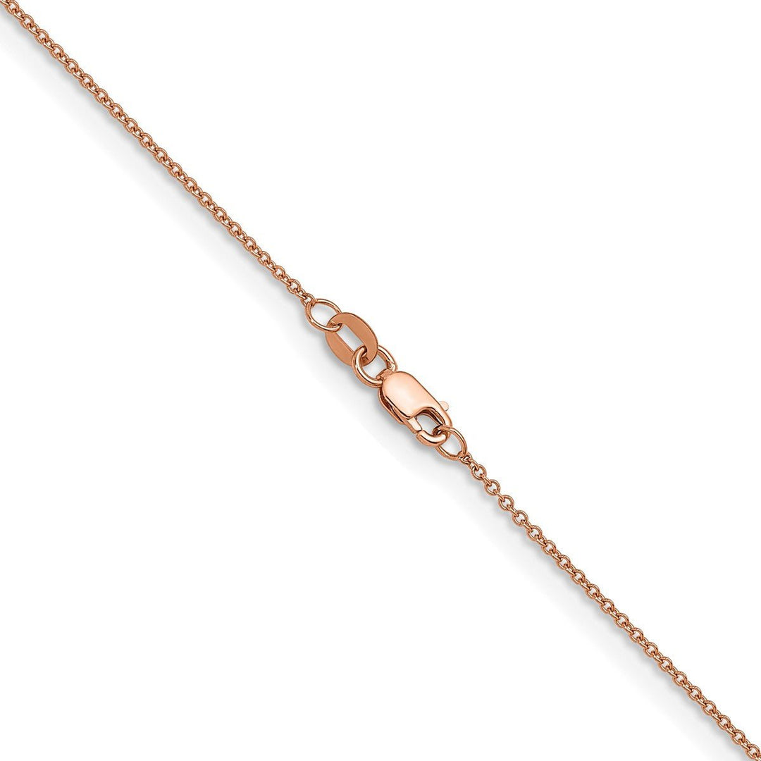 Gold 1.3mm Cable Chain, 16