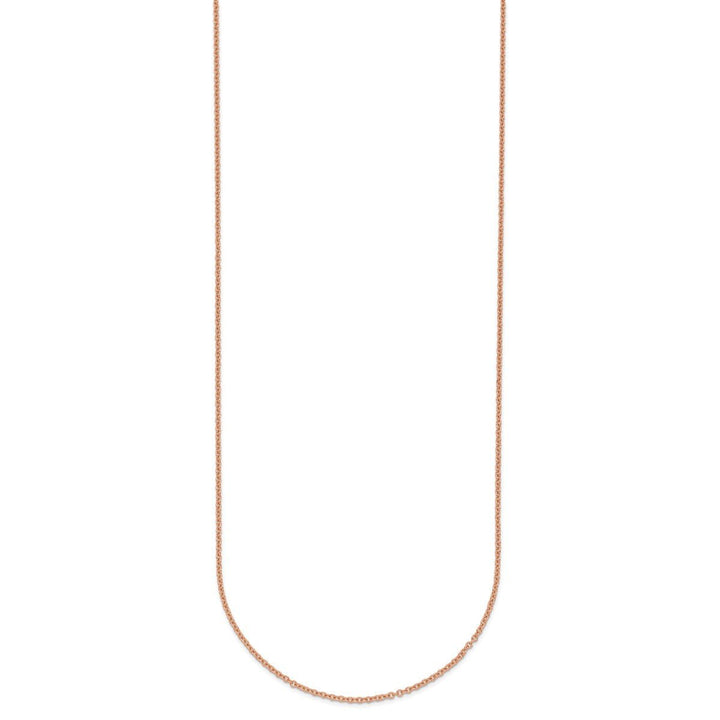 Gold 1.3mm Cable Chain, 16" - Chain - Design Jewellers Edmonton