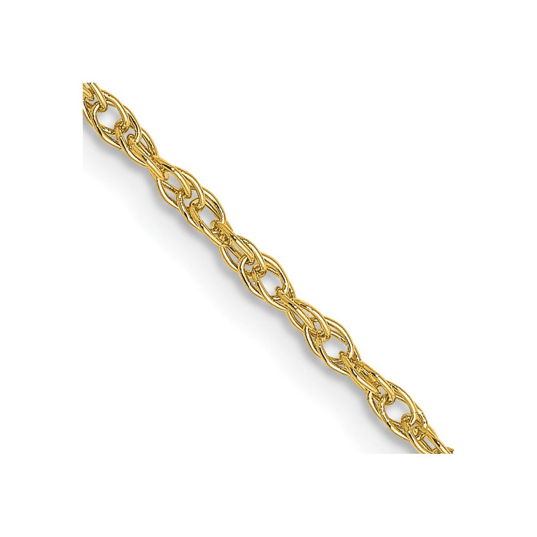 Gold 1.3mm Rope Chain, 20"