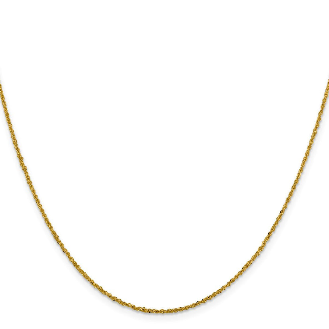 Gold 1.3mm Singapore Chain, 16