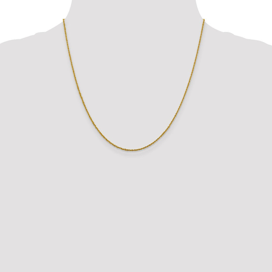 Gold 1.3mm Singapore Chain, 20
