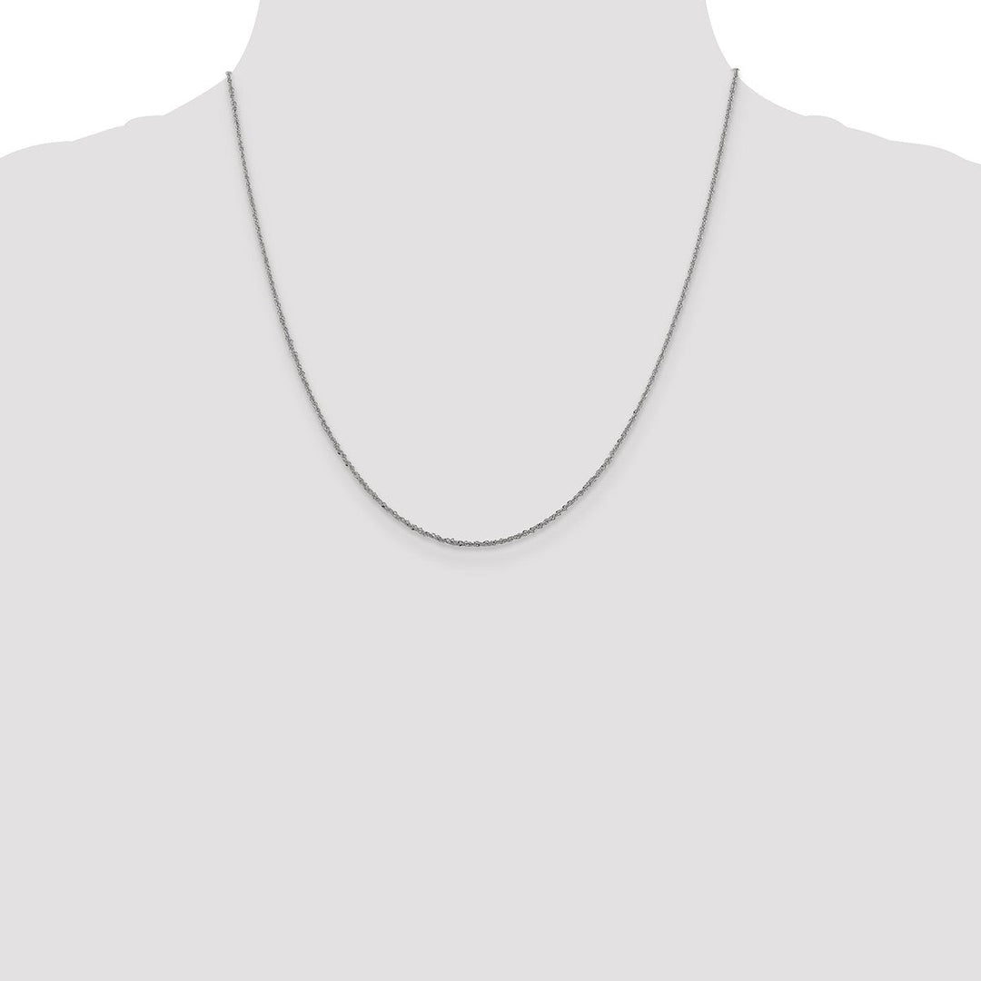 Gold 1.3mm Singapore Chain, 20