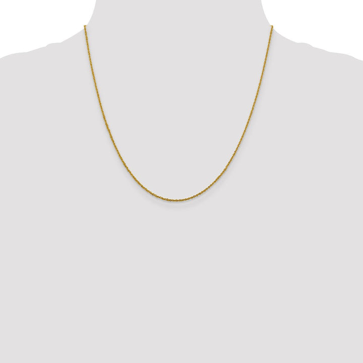 Gold 1.3mm Singapore Chain, 20" - Chain - Design Jewellers Edmonton