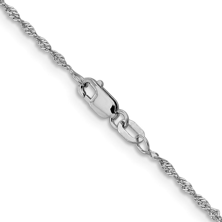 Gold 1.3mm Singapore Chain, 24" - Chain - Design Jewellers Edmonton