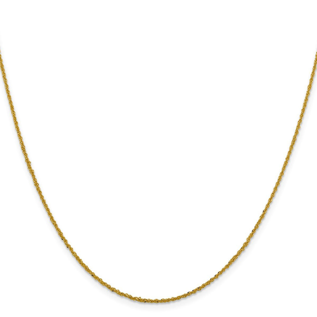 Gold 1.3mm Singapore Chain, 24