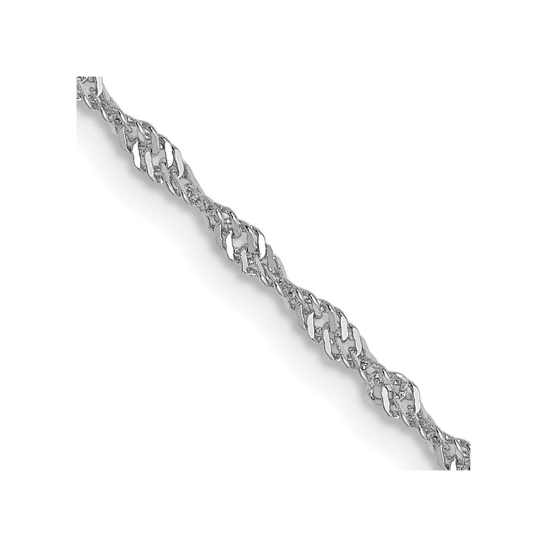 Gold 1.3mm Singapore Chain, 24"