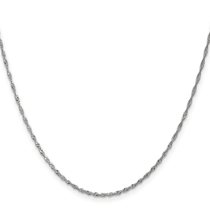 Gold 1.3mm Singapore Chain, 24" - Chain - Design Jewellers Edmonton
