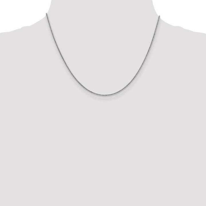 Gold 1.3mm Snake Chain, 18" - Chain - Design Jewellers Edmonton