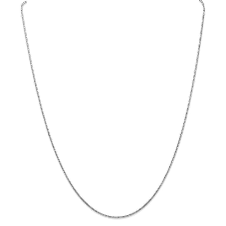 Gold 1.3mm Snake Chain, 18" - Chain - Design Jewellers Edmonton