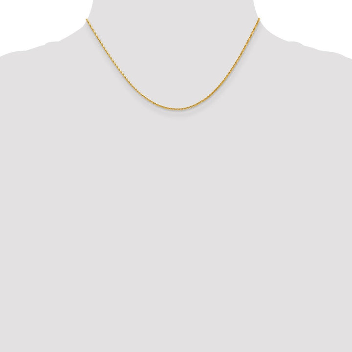 Gold 1.3mm Spiga (Wheat) Chain, 16" - Chain - Design Jewellers Edmonton