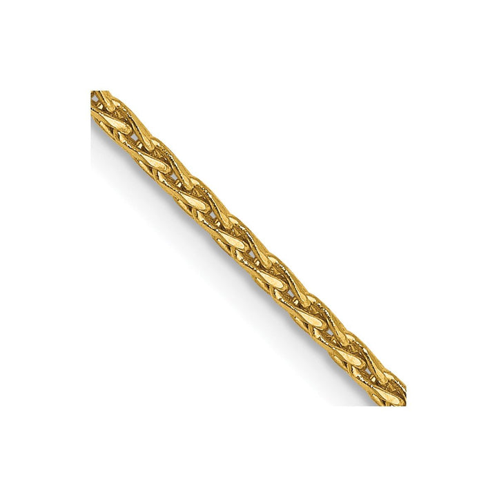 Gold 1.3mm Spiga (Wheat) Chain, 16" - Chain - Design Jewellers Edmonton