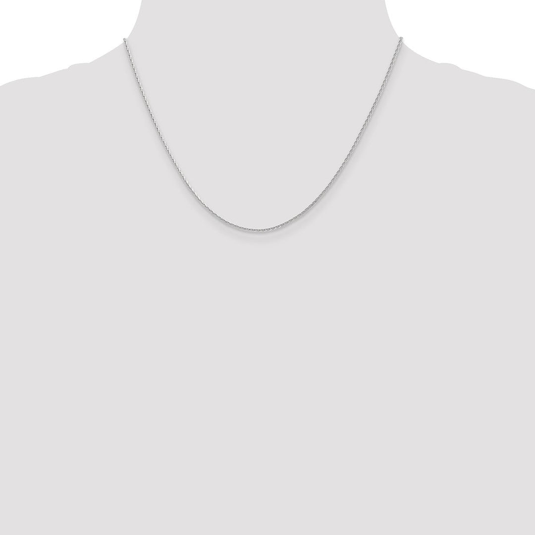 Gold 1.3mm Spiga (Wheat) Chain, 18
