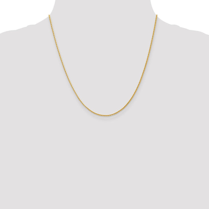Gold 1.3mm Spiga (Wheat) Chain, 20" - Chain - Design Jewellers Edmonton