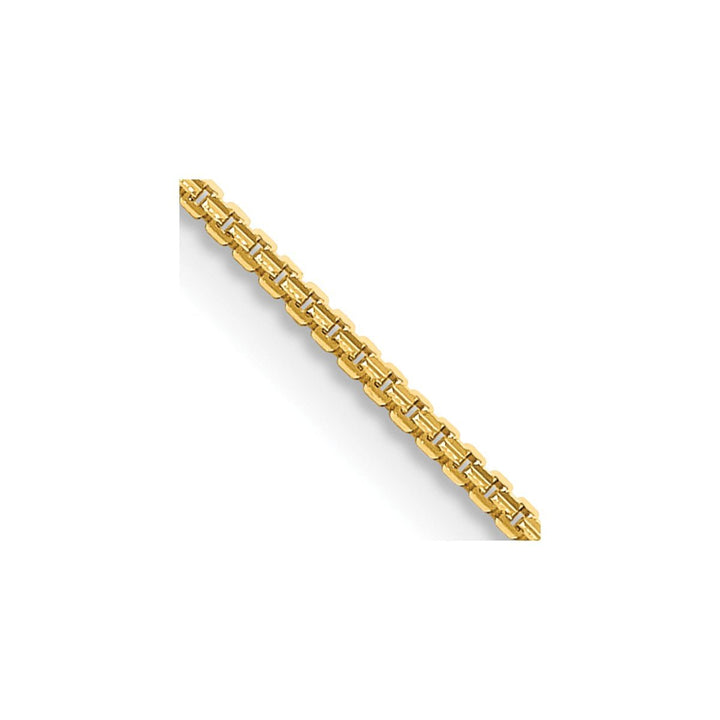 Gold 1.45mm Box Chain, 18" - Chain - Design Jewellers Edmonton