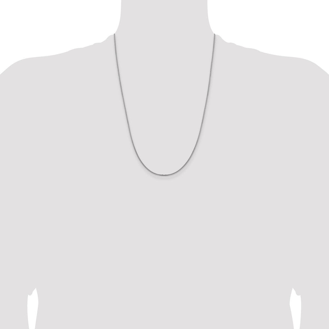 Gold 1.45mm Box Chain, 24