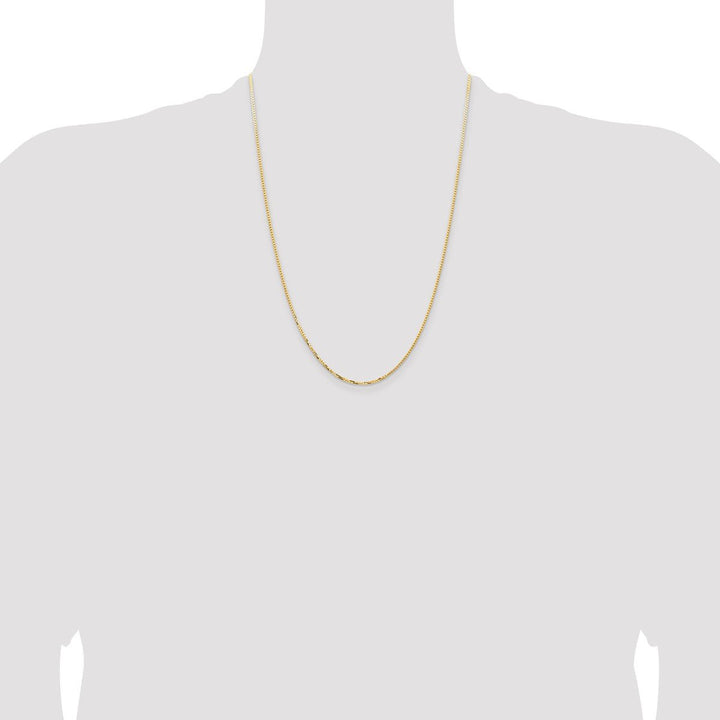 Gold 1.45mm Box Chain, 24" - Chain - Design Jewellers Edmonton
