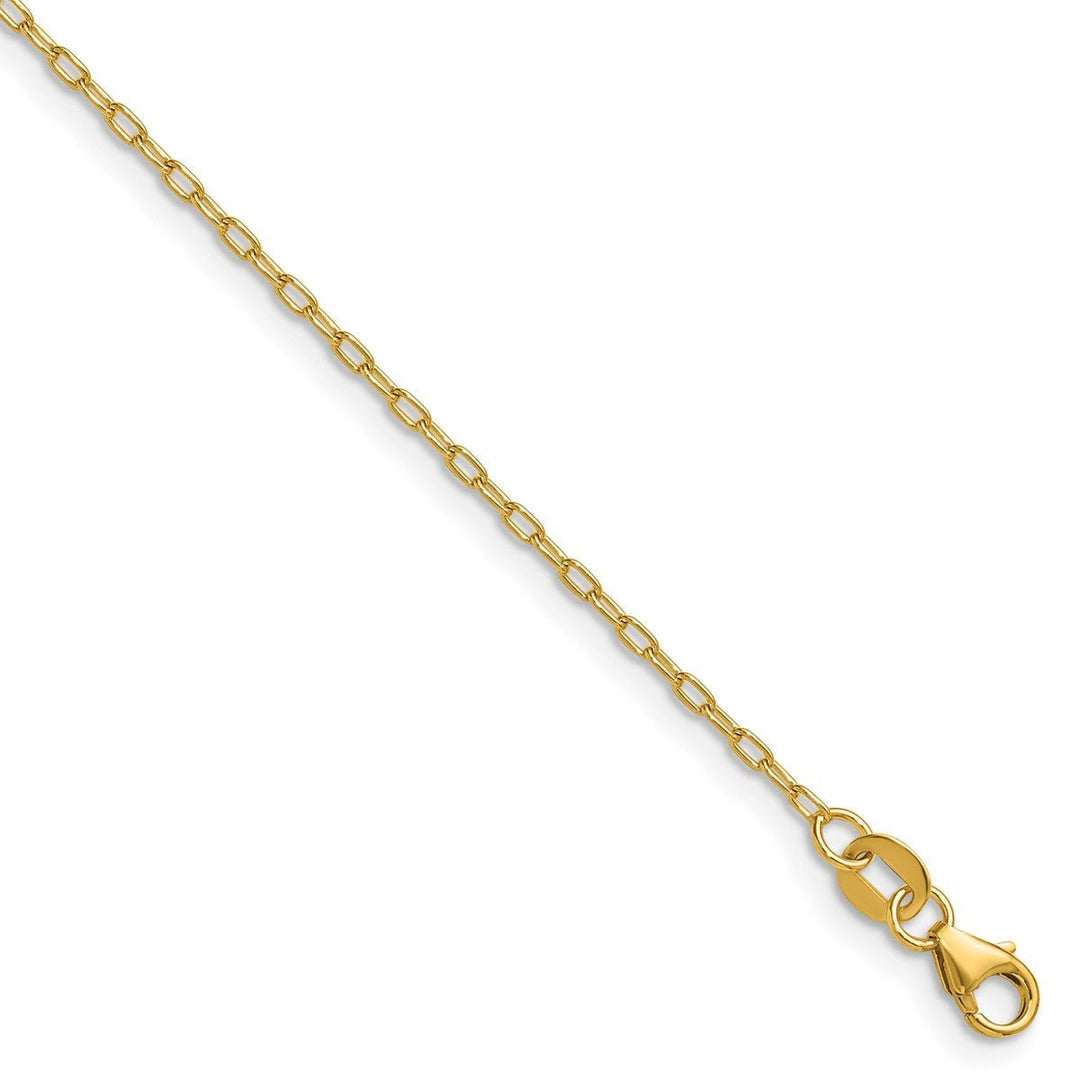 Gold 1.45mm Cable Chain, 22"