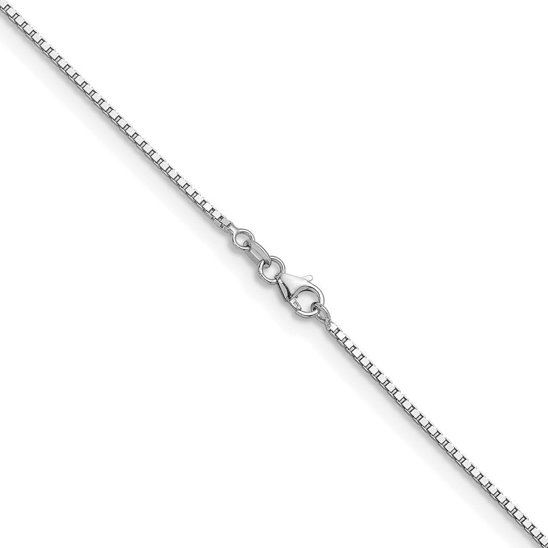 Gold 1.4mm Box Necklace, 16