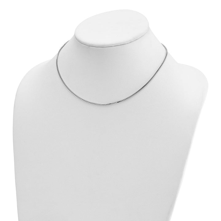 Gold 1.4mm Box Necklace, 16" - Necklace - Design Jewellers Edmonton